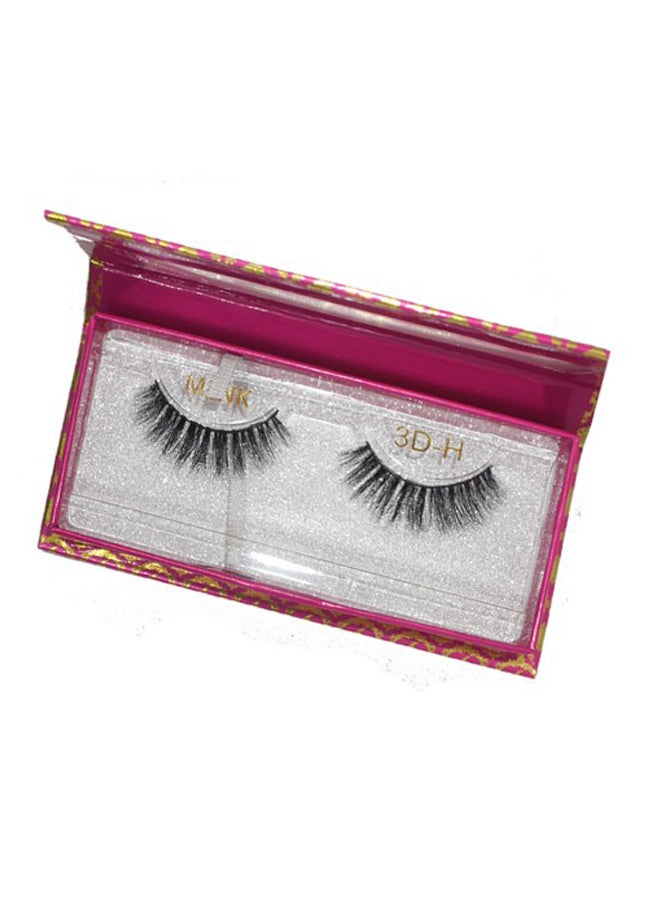 Red Apple 3D-H False Eyelashes Black - Image 1