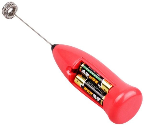 Generic Milk Frothers Red/Silver 225mm  - Image 2