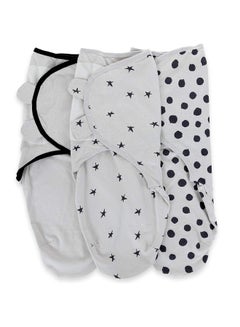 3-Piece Adjustable Swaddle Blanket Set - v1552631051/N22020012A_3