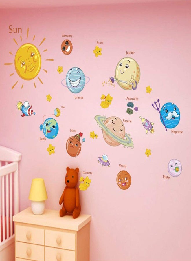 Cartoon Removable Universe Room Wall Art Decor - v1552631348/N22019542A_1