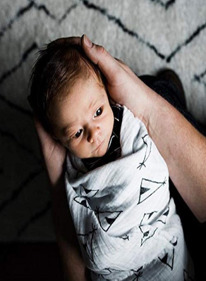 4-Piece Soft Swaddle Blanket Set