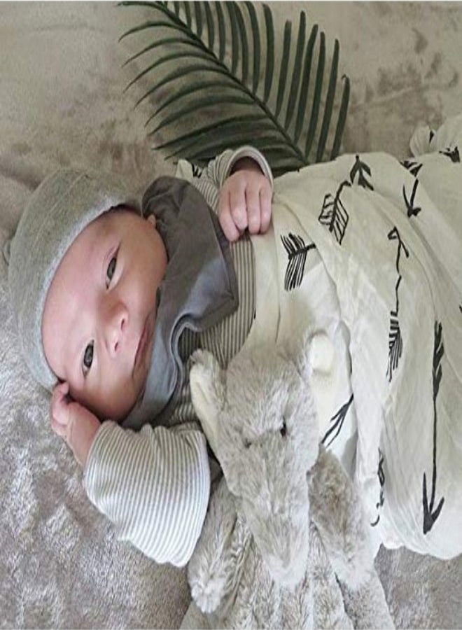 4-Piece Soft Swaddle Blanket Set