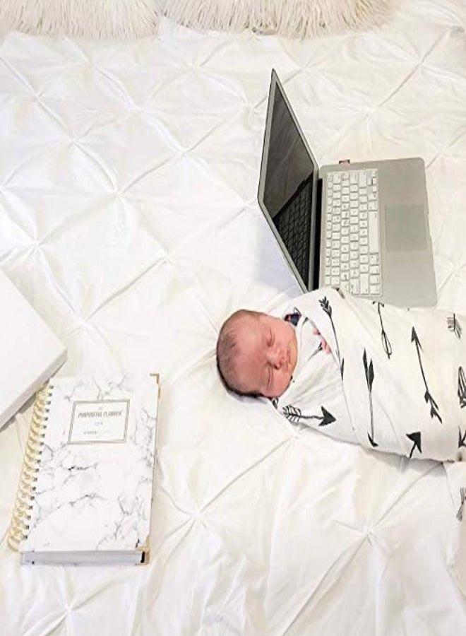 4-Piece Soft Swaddle Blanket Set