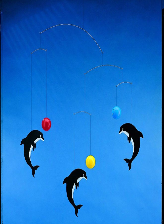 Flensted Mobiles - Delphinarium Hanging Nursery Mobile - Image 1