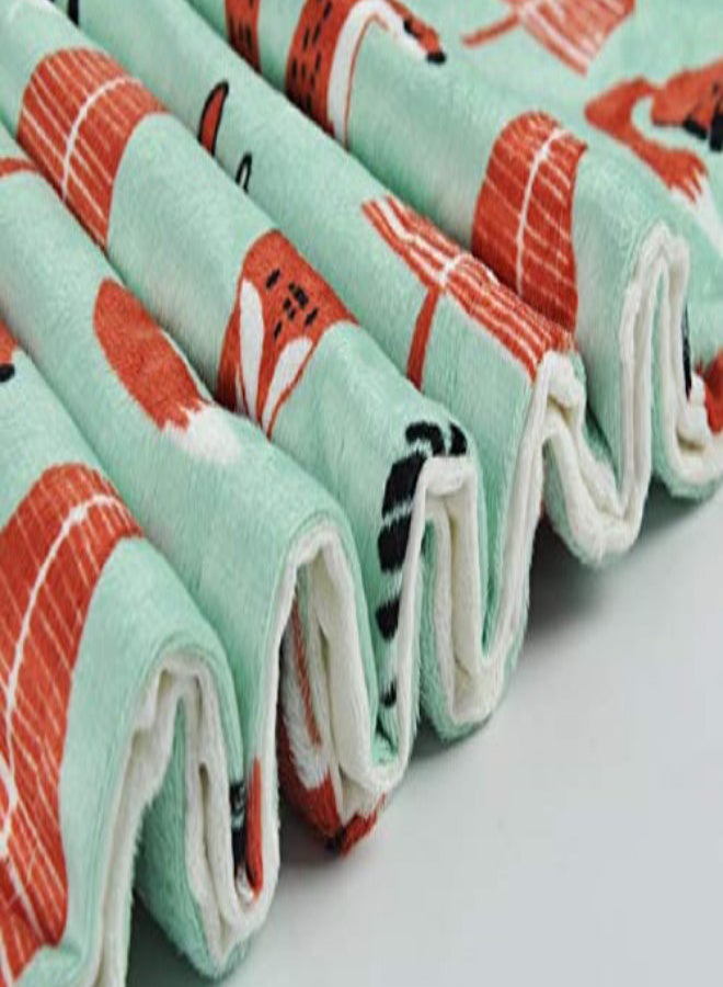 BORITAR Printed Soft Minky Double Layer Dotted Blanket - Image 3