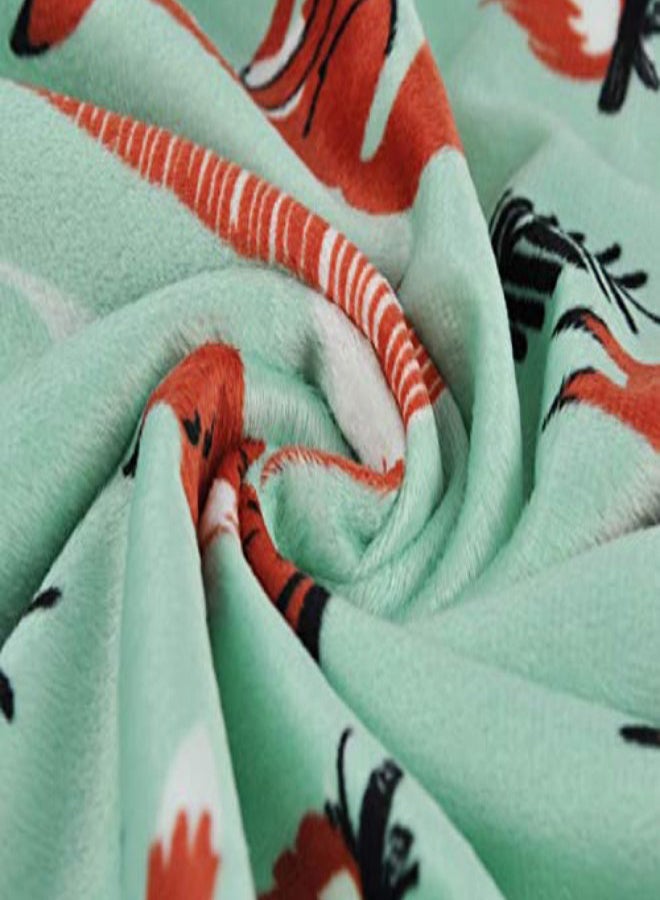 BORITAR Printed Soft Minky Double Layer Dotted Blanket - Image 4