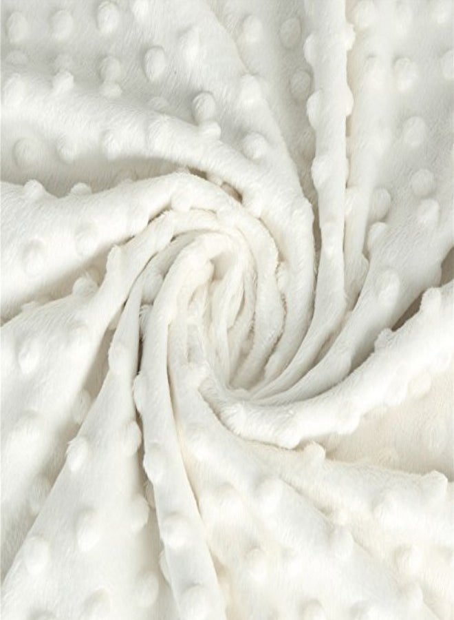 BORITAR Printed Soft Minky Double Layer Dotted Blanket - Image 5