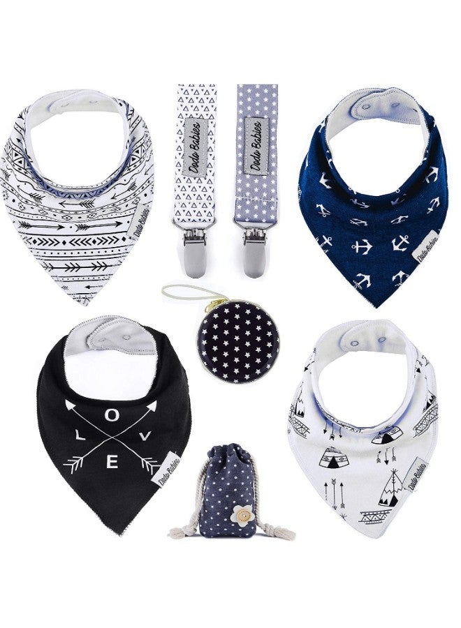 4-Piece Bandana Drool Bibs Set - v1552631611/N22018575A_4