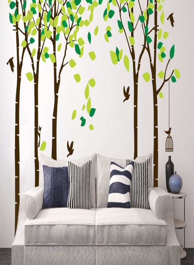 Amaonm Removable Jungle Trees Wall Sticker - Image 2