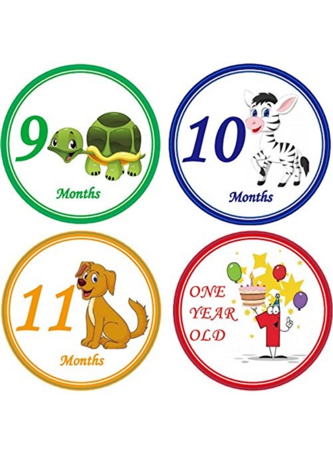 KatieCare 28-Piece Monthly Sticker Set  - Image 3