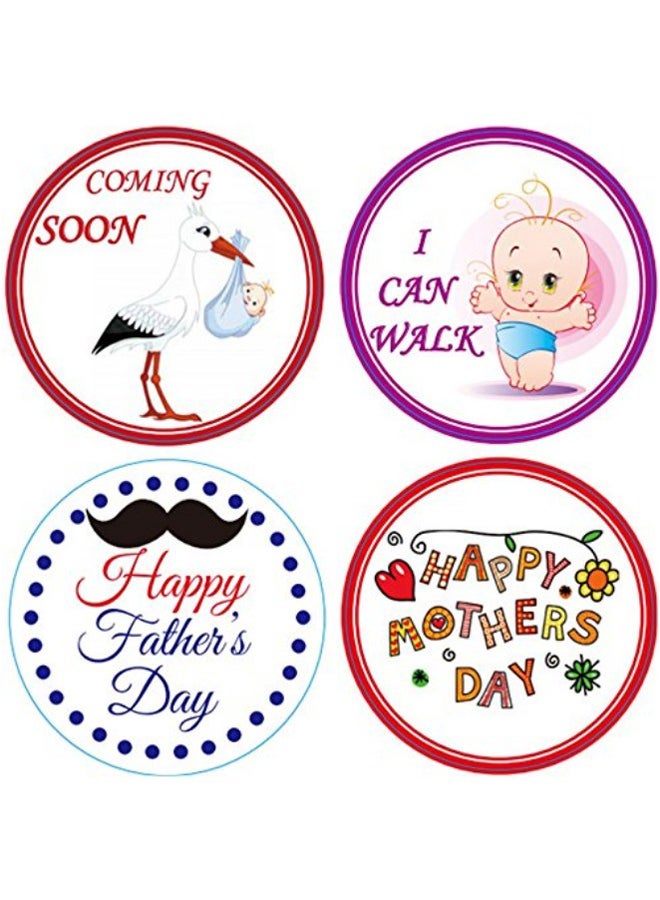 KatieCare 28-Piece Monthly Sticker Set  - Image 4