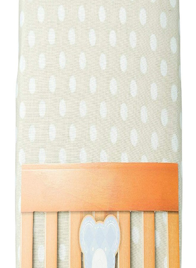 Abstract Polka Dot Print Extra Deep Fitted Crib Sheet - Image 2