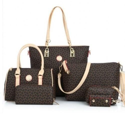 6-Piece Handbag Set Multicolour - Image 1