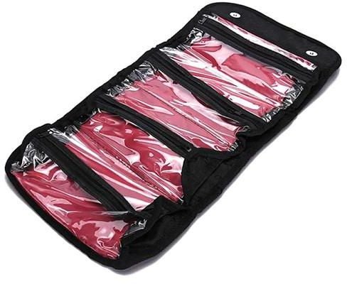 حقيبة تنظيم المكياج أسود - Image 2