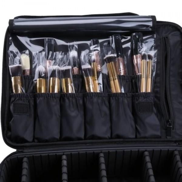 Medium Professional Make-Up Organizer Black - Image 2