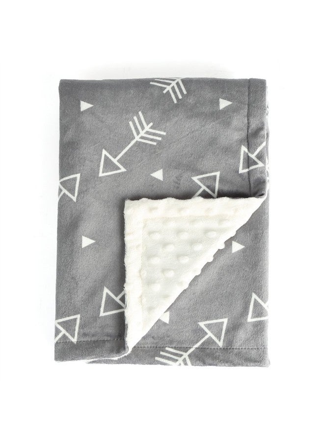 BORITAR Polyester Double Layer Dotted Blanket - Image 1