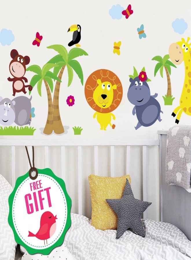 DesignStickers - Animal Safari Jungle Wall Sticker - Image 1