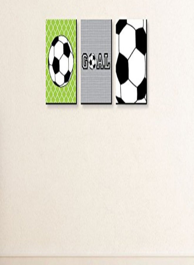 Big Dot of Happiness 3-Piece Sports Themed Wall Art  - Image 2