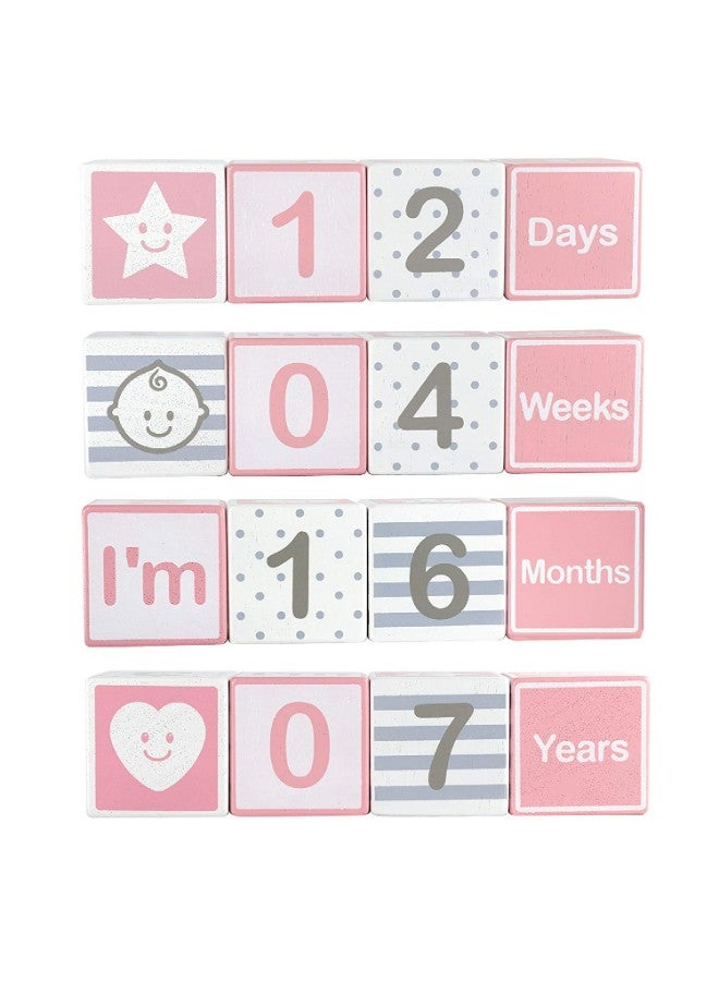 I'm 4-Piece Monthly Milestone Age Block Set - Image 3