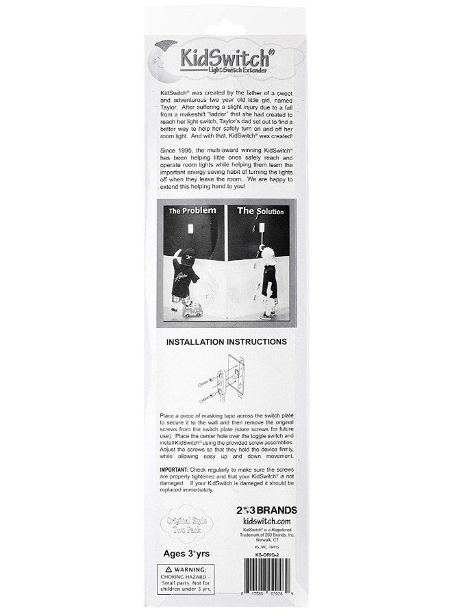Kidswitch 2- Pieces Light Switch Extender  - Image 2