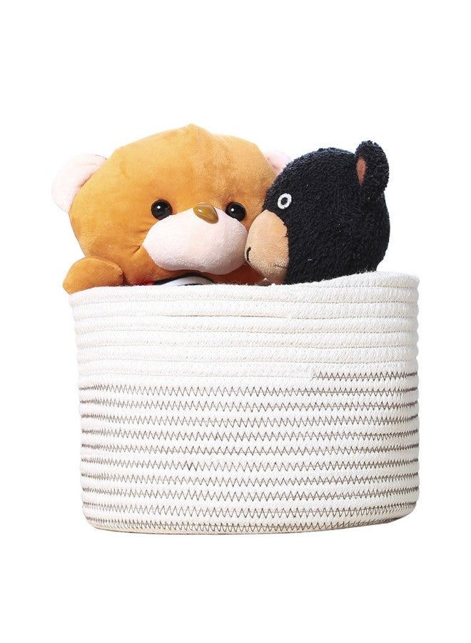 INDRESSME Round Laundry Storage Bin Basket - Image 2