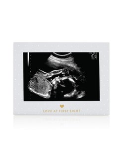 pearhead Polka Dot Keepsake Sonogram Photo Frame  - Image 1