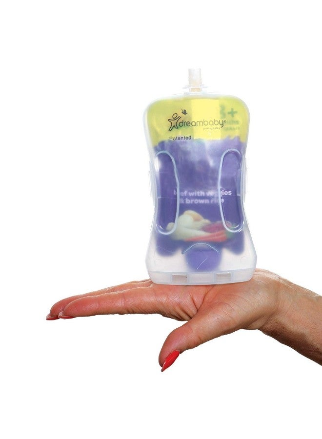 dreambaby Self Feeding Food Pouch - Multicolour  - Image 3