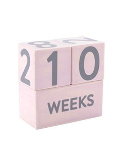 pearhead 3-Piece Baby Photo Sharing Milestone Age Blocks Set  - Image 1