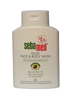 Sebamed Olive Face And Body Wash, 200 ml  - Image 1