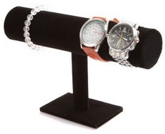 Velvet T-Bar Jewellery Display Stand