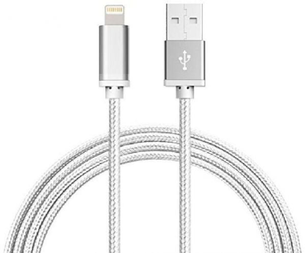 Lightning USB Charging Cable White - Image 5