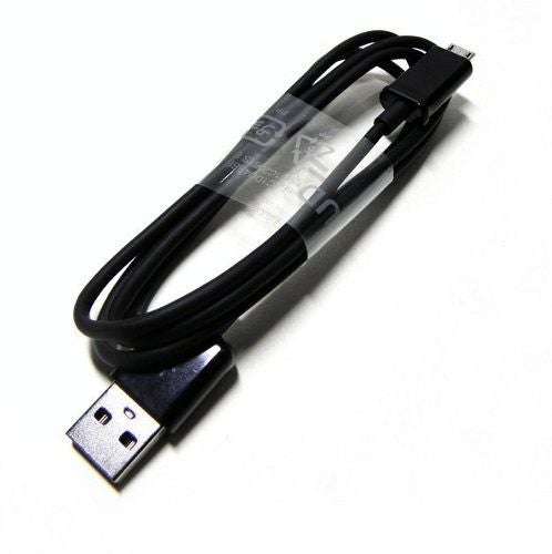 Micro USB Cable Data Sync Charging Cable Black