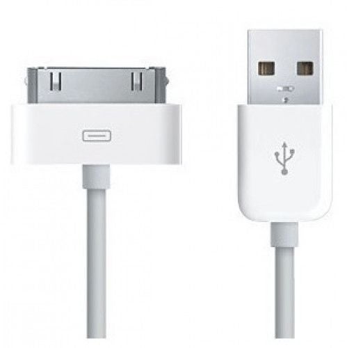 كابل USB للشحن ومزامنة البيانات ذو 30 سناً أبيض - Image 2