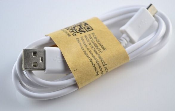 كابل USB للشحن ومزامنة البيانات أبيض - Image 3