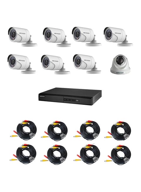 16-Channel Surveillance Camera Kit