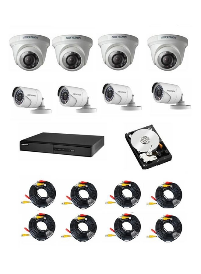 HIKVISION 8-Channel Surveillance Camera Kit