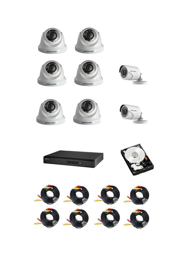 HIKVISION 16-Channel HD DVR Surveillance Camera Kit