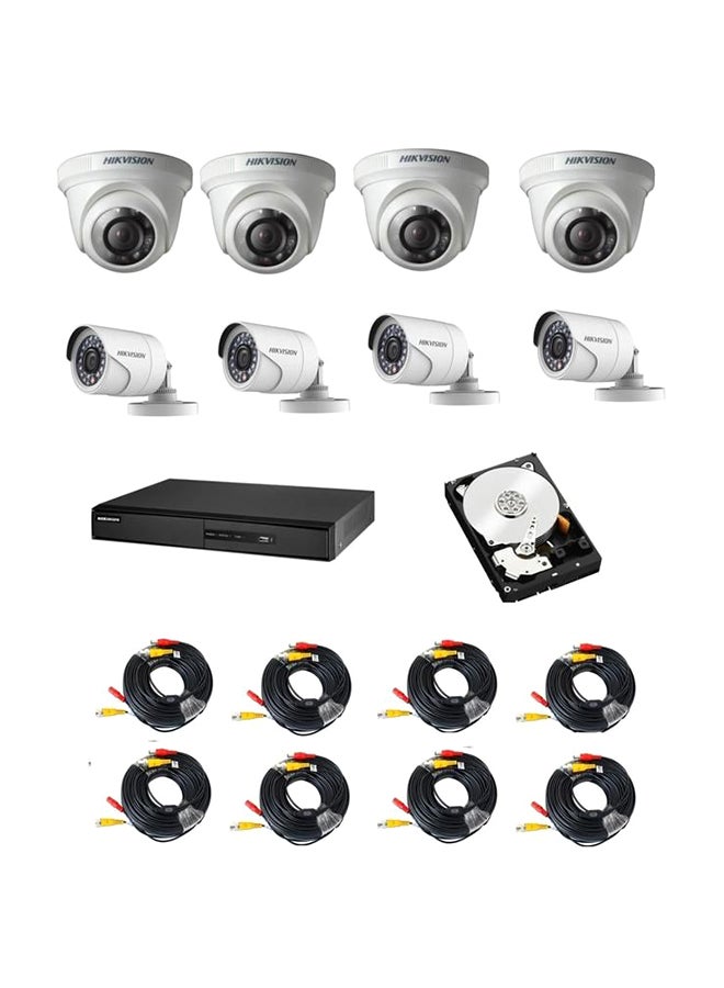 HIKVISION 16-Channel HD DVR Surveillance Camera Kit