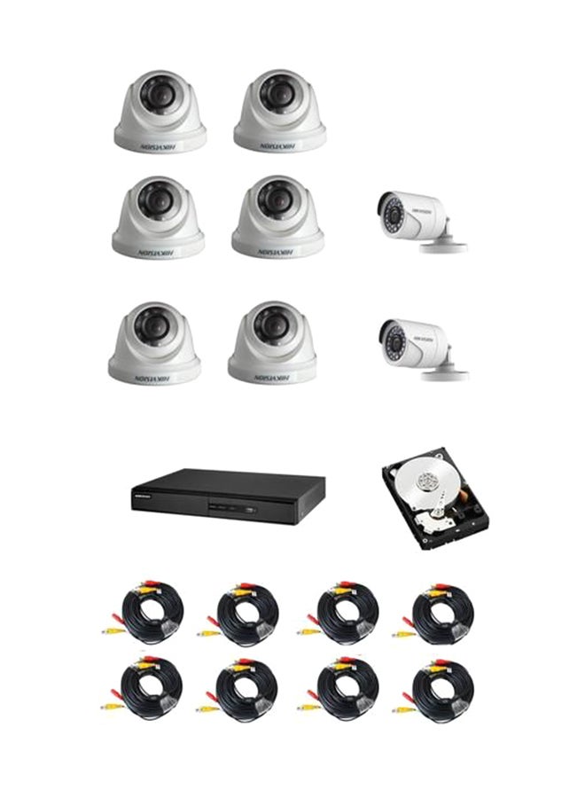 HIKVISION 8-Channel Surveillance Camera Kit