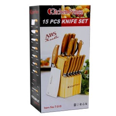 Kitchen Prince 15-Piece Kitchen Knife Set 7kg  - Image 2