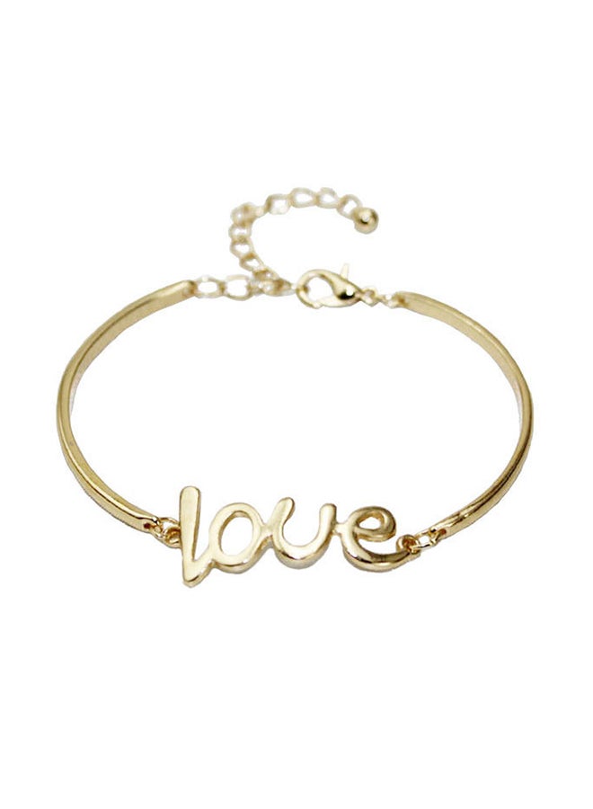 Sharpdo Love Pattern Chain Bracelet