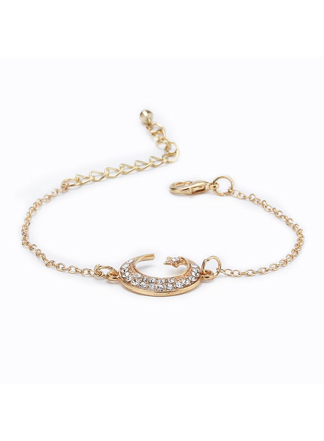 Sharpdo Unique Accent Chain Bracelet 