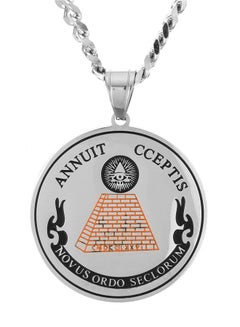Unquie Accent Platinum Necklace