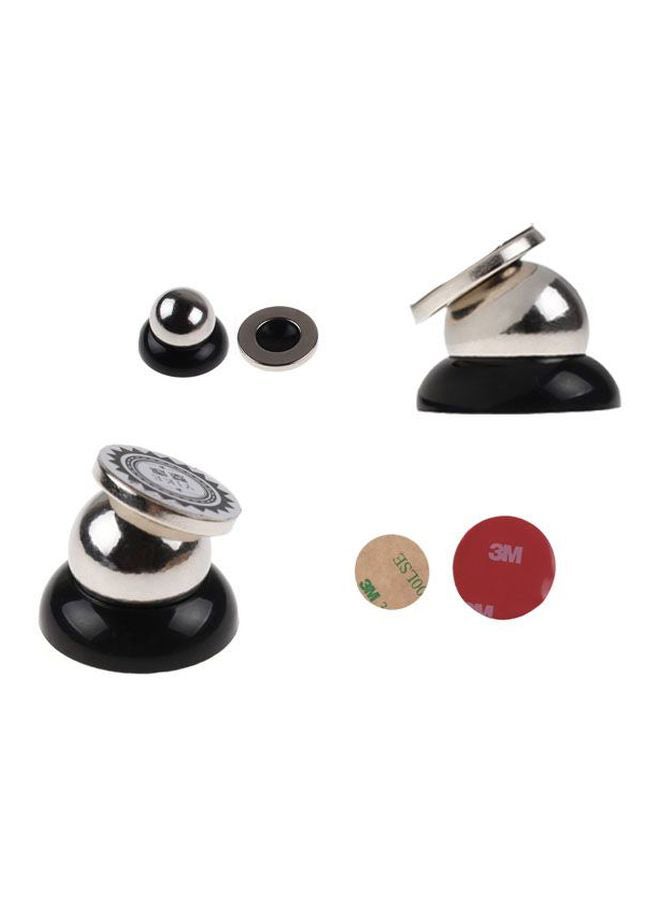 Car Mobile Holder With Magnet Black/Silver - Image 2