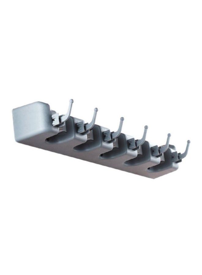 Generic Wall Mounted Mop And Broom Holder Multicolour 41x6x8cm  - Image 1