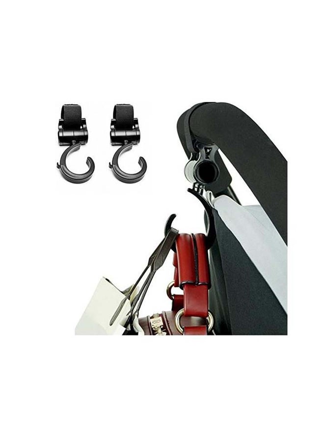 2 Piece 360 Degree Rotated Stroller Bag Hook - Image 5