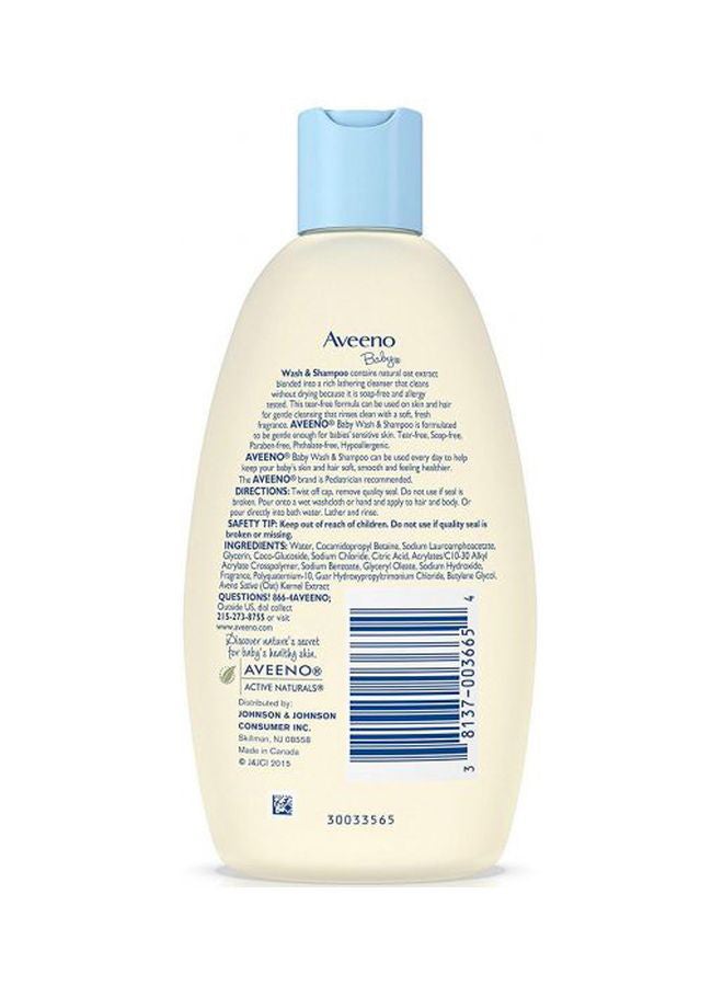 Aveeno Baby Body Wash And Shampoo - Image 2