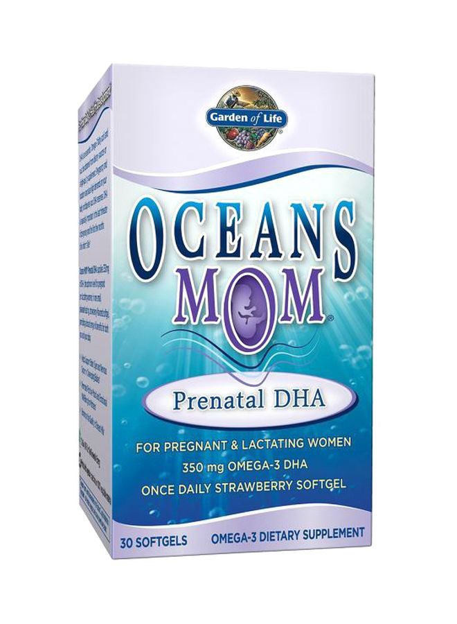 Garden of Life Ultra Pure Prenatal Dha Omega 3 Strawberry Softgel 30 Capsules