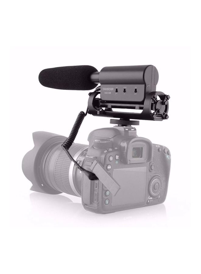 Portable Professional Photography Microphone D5566 Black  - Image 2