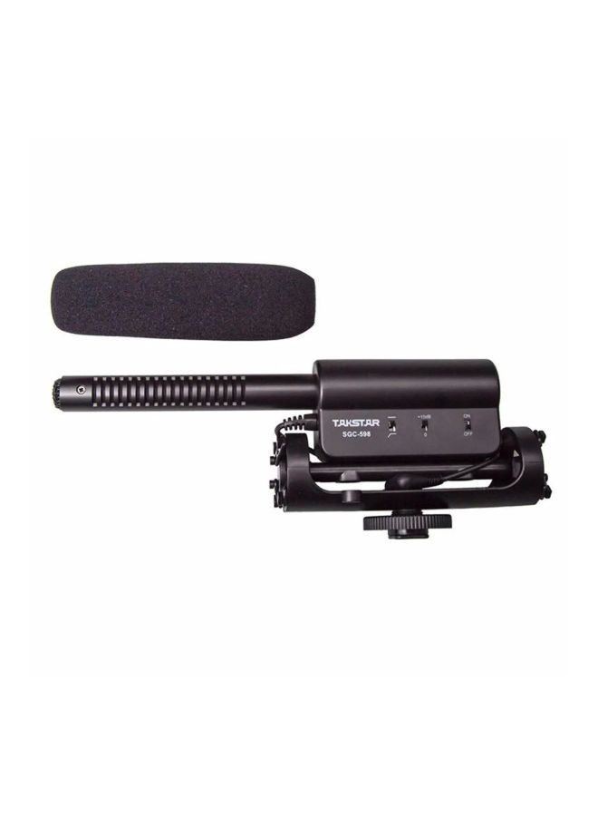 Portable Professional Photography Microphone D5566 Black  - Image 3